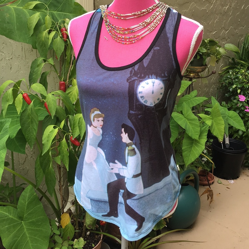 Cinderella Disney Tank Top🧘🏻‍♀️♥️